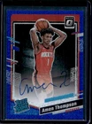 2023-24 Donruss Optic Amen Thompson Rated Rookie Choice Blue RC Auto #13/24