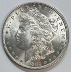 1884 Morgan Dollar , Uncertified, NR.