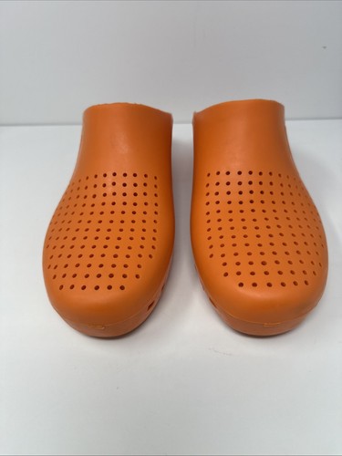 Calzuro BIHOS Padova Orange Clog Made in Italy EU 42-43. US 8-9. - Picture 2 of 9