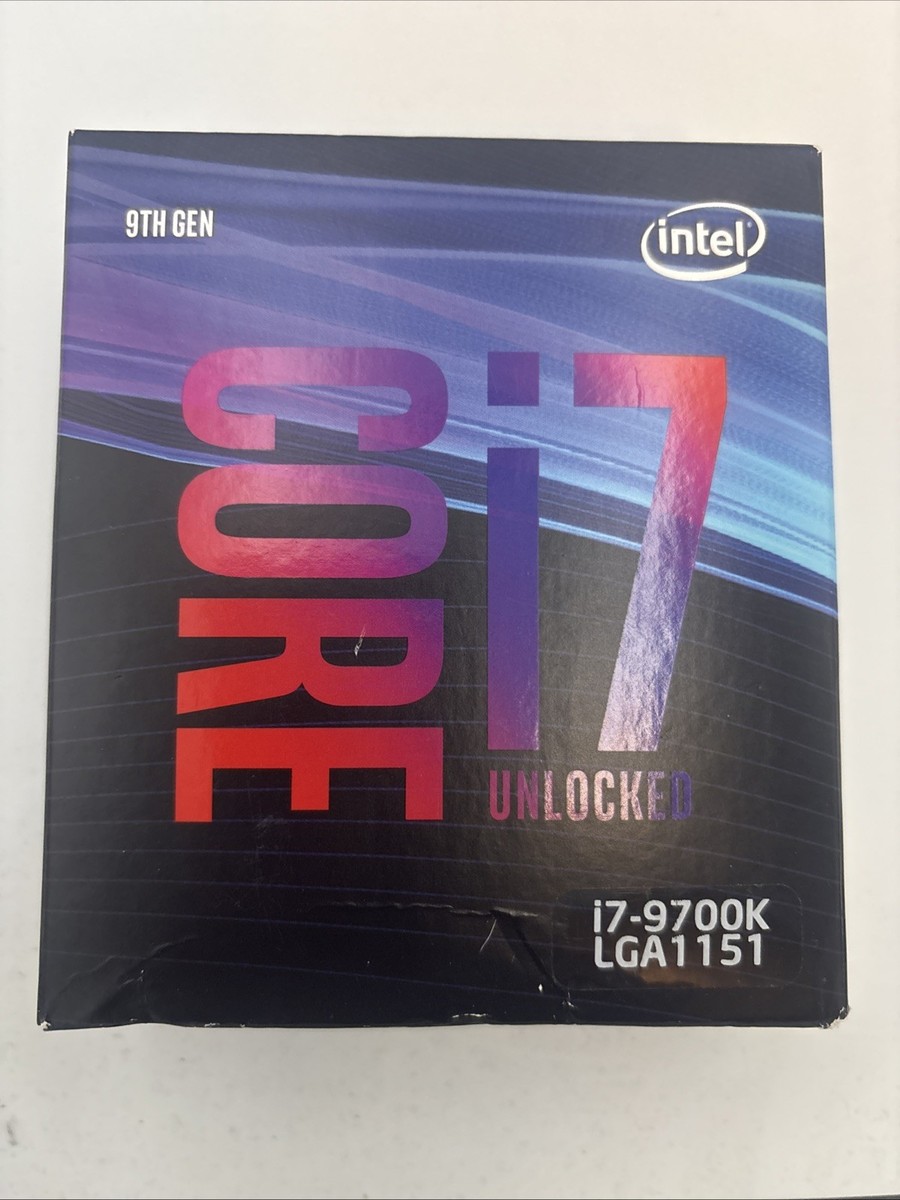 Intel Core i7-9700K 3.6 GHz Octa-Core Processor (BX80684I79700K