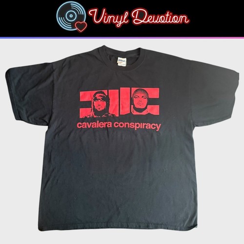 Cavalera Conspiracy Band 2011 Tour Shirt Size XL Sepultura Soulfly - Picture 1 of 5