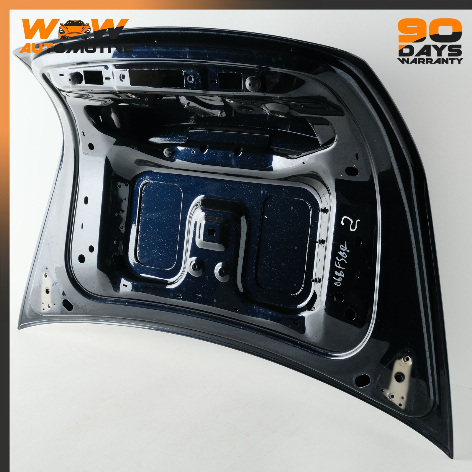 06-13 BENTLEY CONTINENTAL FLYING SPUR TRUNK LID PANEL ASSEMBLY BLUE OEM