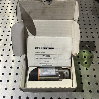 #ad Efector PN7226 Pressure Sensor Open Box $200.00