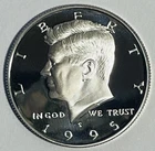 1995-S Proof Silver Kennedy Half Dollar 90% Silver