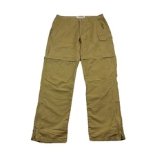 Mountain Khakis Jackson Hole Convertible Tech Cargo Pants Mens 35x34 Camel Zip 
