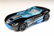 Hot Wheels RRRoadster - 2019 HW Roadsters 154/250 Black Blue FYC64 - Loose