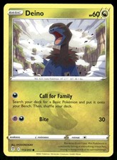 deino pokemon card value deino pokemon card value Pokemon Card, Deino 84/114, Common, Steam Siege, Near-Mint/Mint
