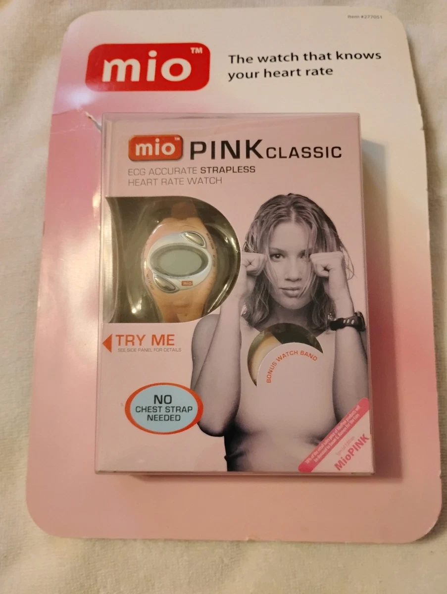 MIO Pink ECG Accurate Strapless Heart Rate Watch Monitor Mio Pink Classic ECG Accurate Strapless Heart Rate Monitor  main image 2