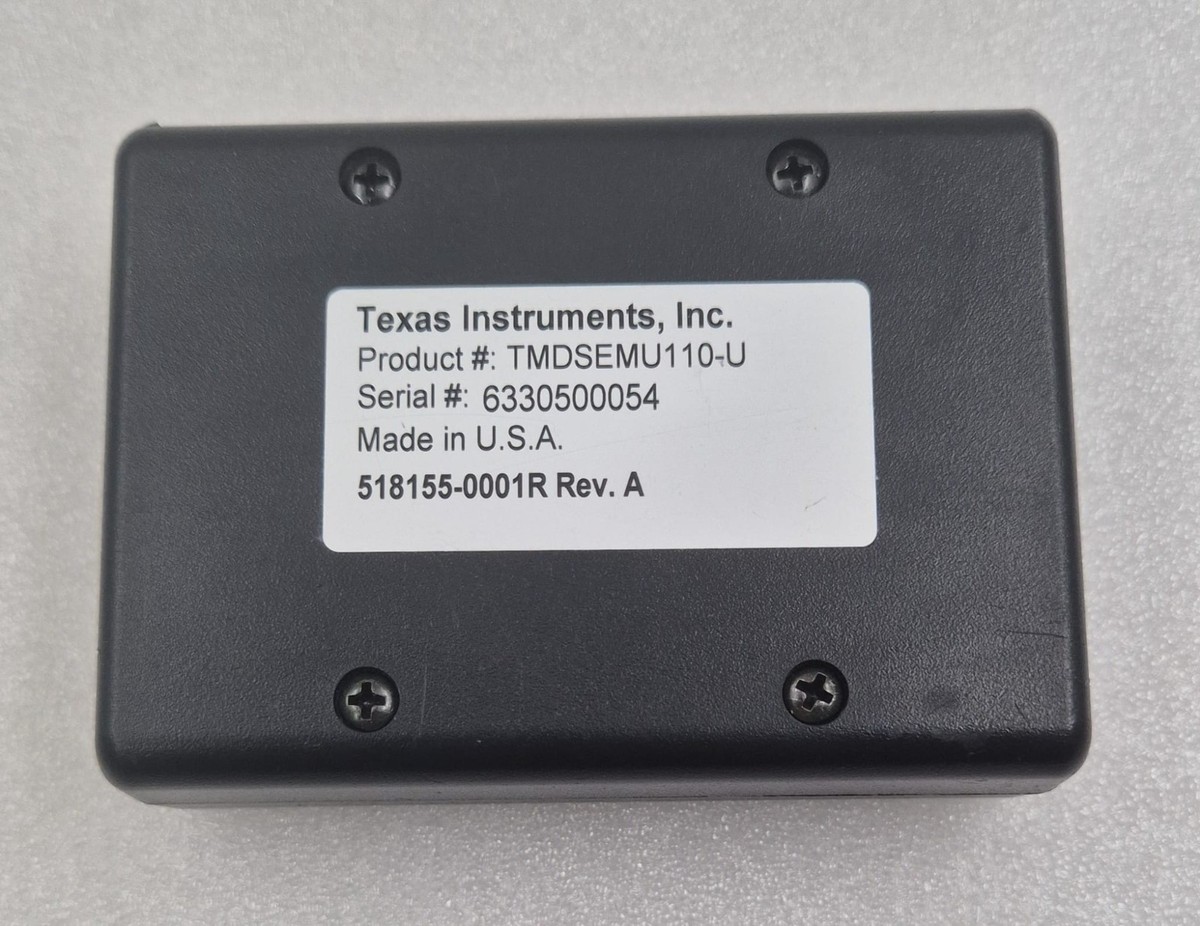 Texas Instruments XDS110 Debug Probe TMDSEMU110-U 518155-0001R