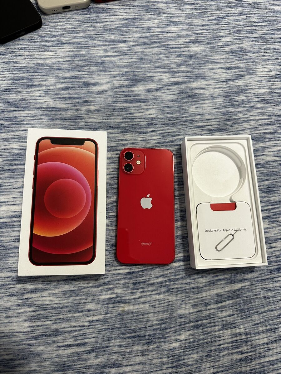 Iphone 12 Mini 64GB T-mobile Product RED (no Sim)