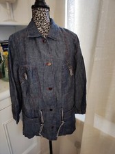 Luisa Spagnoli Womens Jeans Jacket