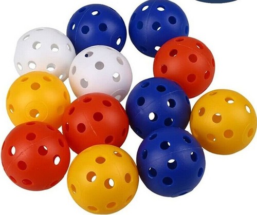 (5er Pack) Golf Übungsbälle Trainingshilfe für Schläger weich Indoor Outdoor - Bild 12 von 18