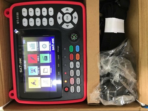 SATLINK ST-5150 Satellite Finder Meter DVB-S/S2/T/T2/C Combo MPEG-4 H.265(8 Bit) - Picture 10 of 17