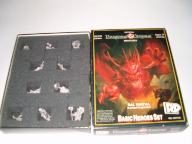 Official Dungeons & Dragons Ral partha RP Basic Heroes miniatures 10-510 Official Dungeons & Dragons Ral partha RP Basic Heroes miniatures 10-510