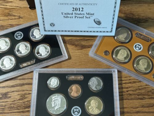 2012 US Mint Silver Proof Set - Picture 2 of 8