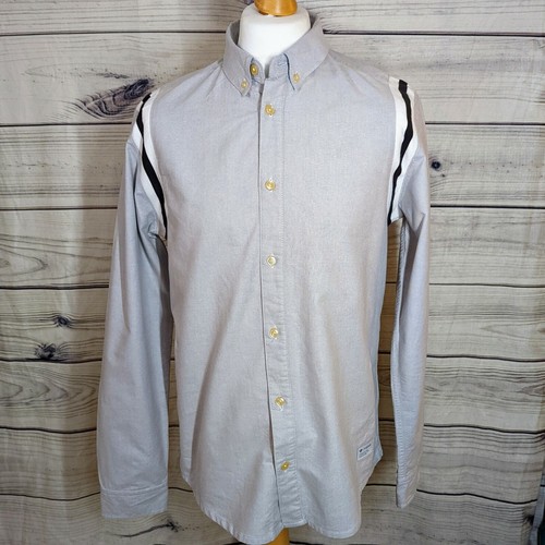 adidas Originals Rennshirt (leichter Onyx) Größe M Button Up Style S14549 2005 - Bild 2 von 11
