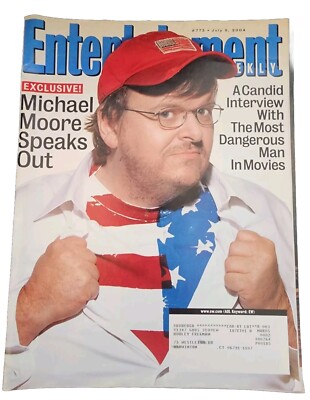 Entertainment Weekly July 9 2004 Michael Moore B27:6003