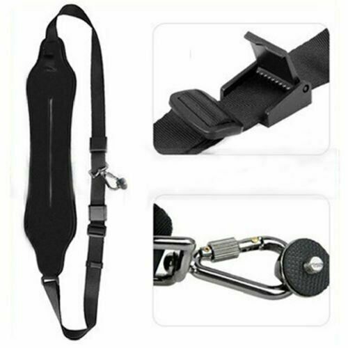 Quick Rapid Camera Single Shoulder Sling Black Belt Strap for SLR DSLR NEW - Picture 1 of 1