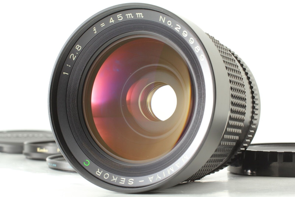 Mamiya SEKOR C 45mm F2.8 カメラ付-