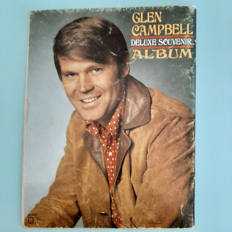 Glen Campbell Deluxe Soiuvenir Álbum 1968 Partituras Vocais Fotos Biografia - Imagem 2 de 4