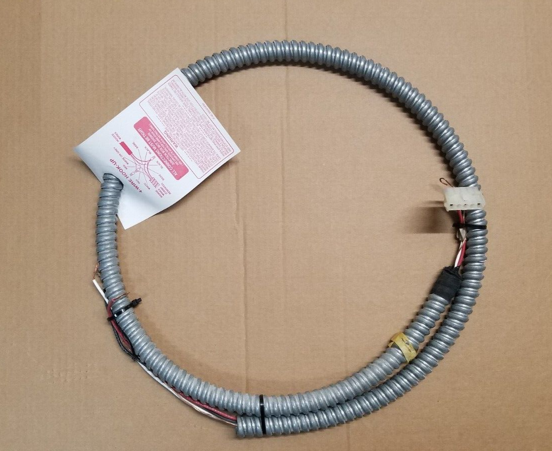 Part WB18T10221 Genuine OEM GE Wall Oven CONDUIT WIRE ASSEMBLY (Power