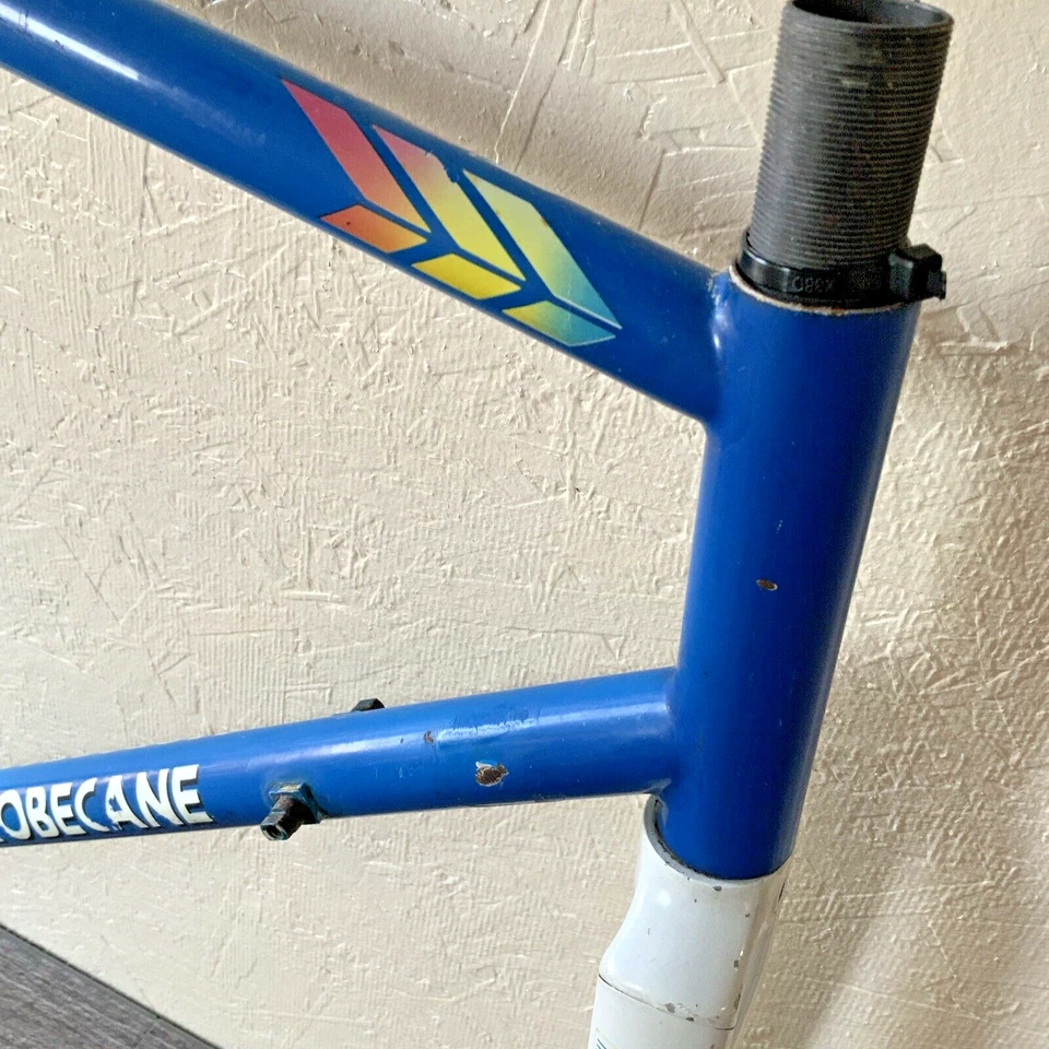 MOTOBECANE GRAND RECORD FRAME AND FORK 55 CM COLUMBUS CAMPAGNOLO DROPS 2.5 KGS. - Image 3 of 4