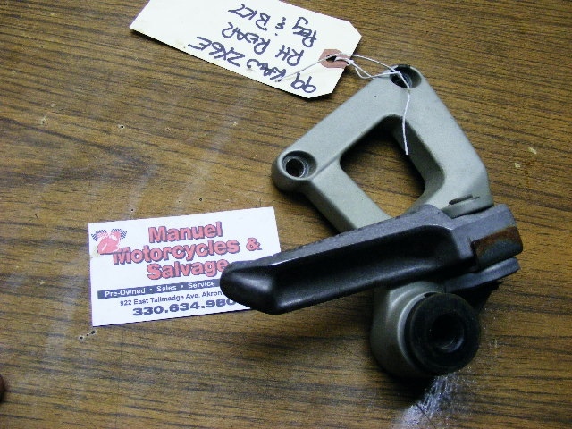 ビービー 1999 99 Kawasaki ZX6 E ZX6 ZX600 ZX 6 Right Rear Passenger