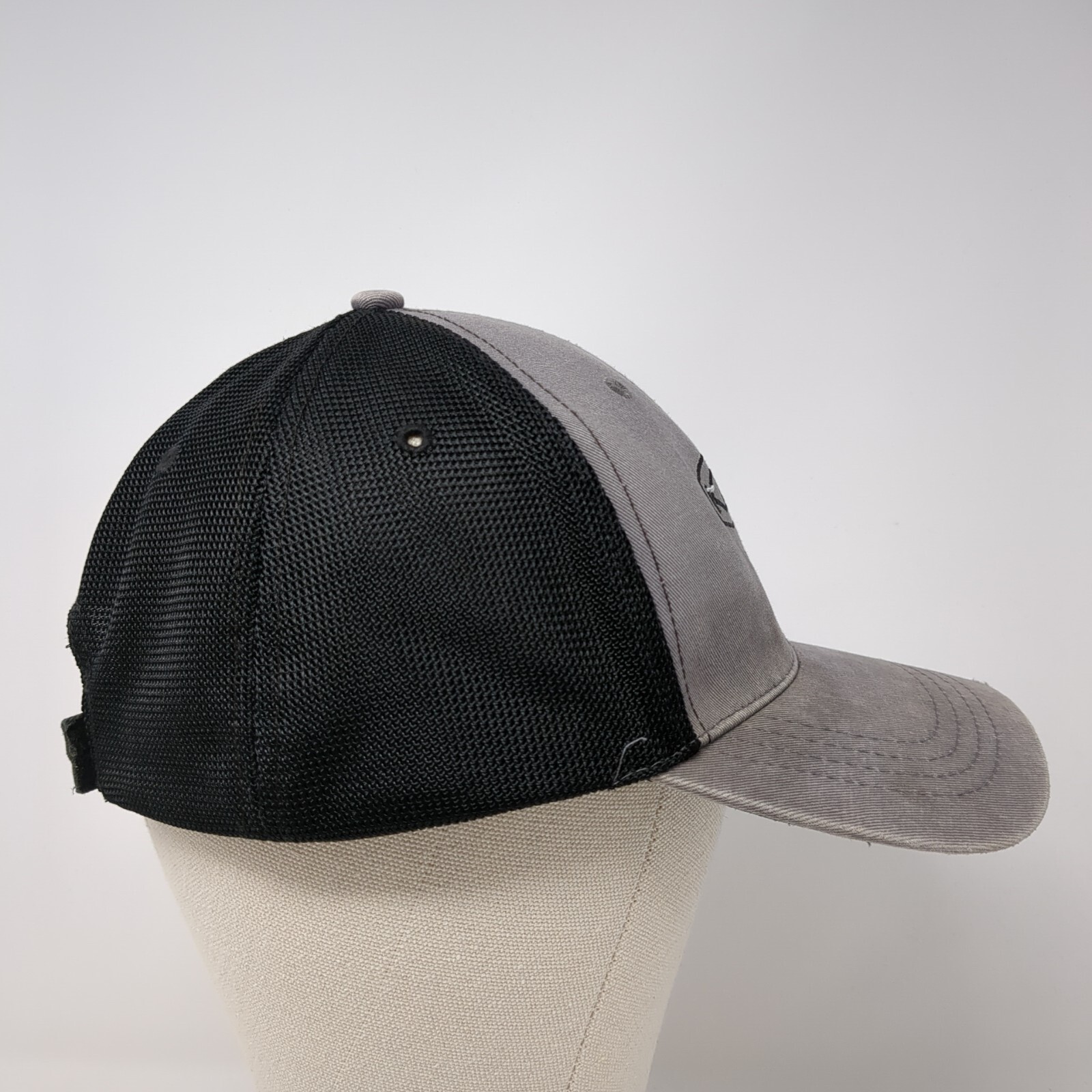 Cappello camionista Keen Utility Strapback grigio taglia unica regolabile rete posteriore 6 pannelli