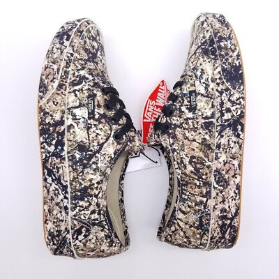 VANS MOMA Jackson Pollock ジャクソンポロック VANS MoMA Jackson Pollock Authentic Women's 7.5 Shoes