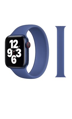 Apple Solo Loop für Watch Series 6 und SE - Nordischblau, Größe 11 (44mm)