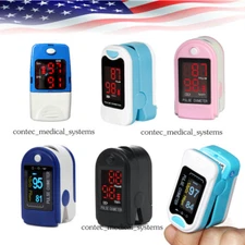 New Home Fingertip Pulse Oximeter Blood Oxygen SpO2 Patient Monitor Heart Rate 