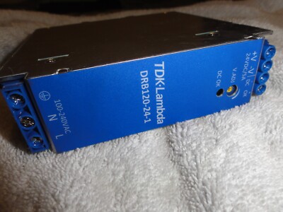 TDK-Lambda DRB120-24-1 Din Rail DC Power Supply (24V/1.5A)
