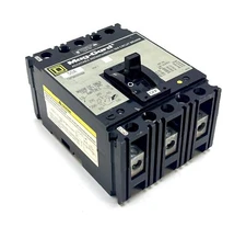 Square D FAP3605016M 3 Pole 50 Amp 600 Vac Circuit Breaker