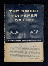 THE SWEET FLYPAPER OF LIFE/ ** FIRST EDITION **/ Roy Decarva, Langston Huges