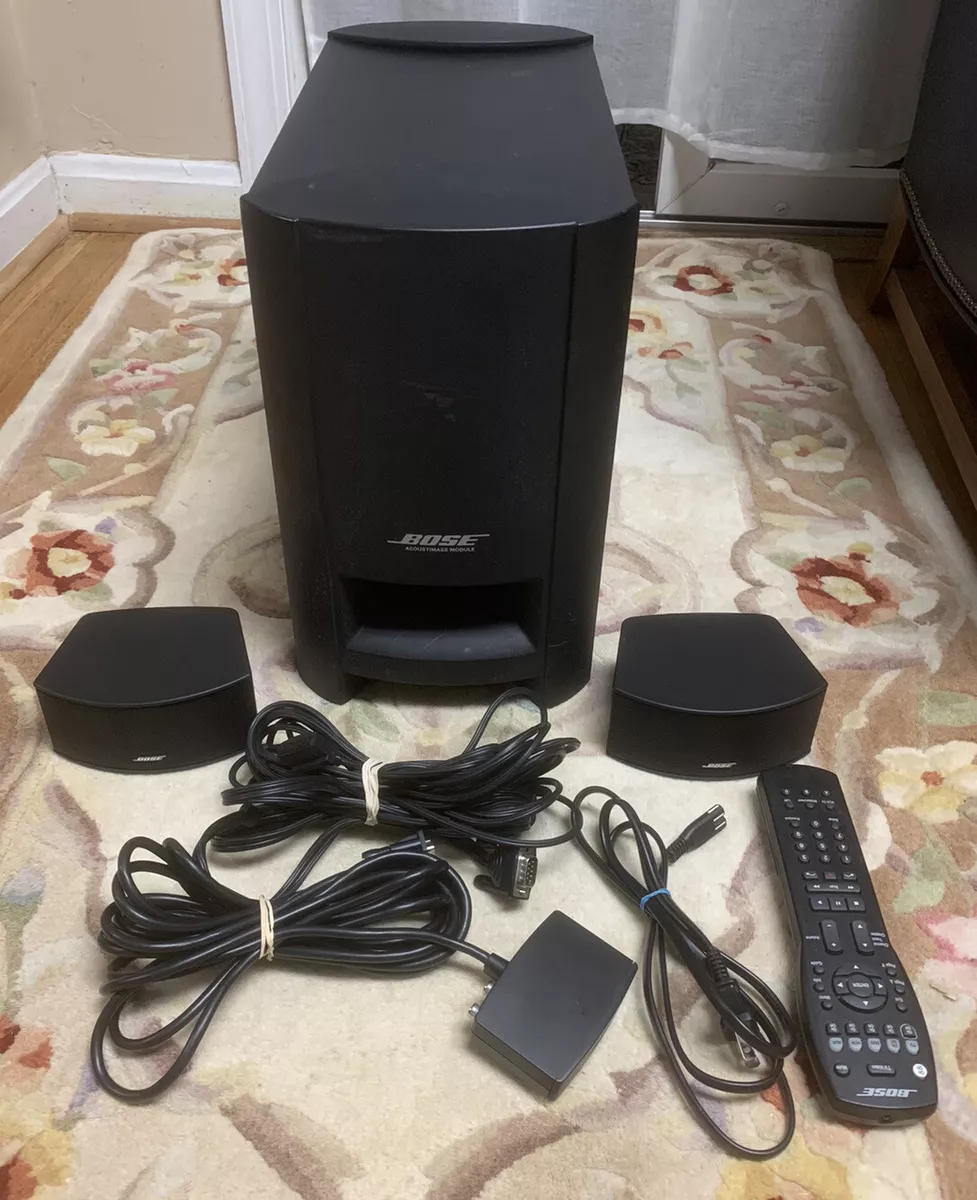 Bose Cinemate Series II Digital Home Theater System 2.1 Ch Works Great!