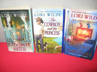 JUBILEE TEXAS Complete 3-Book Lot, Lori Wilde, Mass Market Paperback