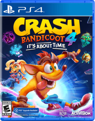 Crash Bandicoot 4: It's About Time (PlayStation 4 PS4) Brand New Sealed