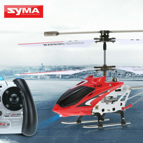 Helicóptero de radiocontrol Syma 3.5 canales S107G mini avión metal control remoto giroscopio para niños - Imagen 5 de 15