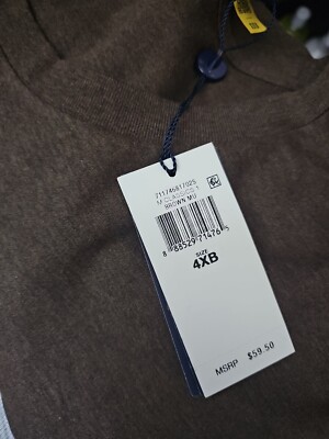専用2 Pima Polo-Ssl-Tsh Classic Fit Soft Cotton Crewneck T-Shirt 4XB See