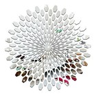 3D Mirror Wall-Sticker Removable Decal Acrylic Art Mural Livingroom Home Decor