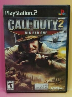 Call of Duty 2: Big Red One - PS2 Playstation 2 Game Working