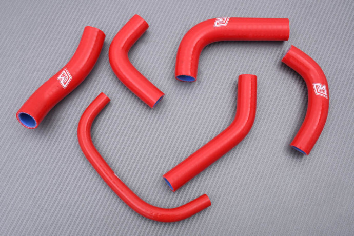 Durite radiateur eau rouge pour Honda XR 650 R de 2000 à 2008