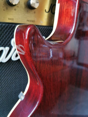 Gibson 1958 Les Paul Standard Murphy Lab Ultra Light Aged 2021 Washed Cherry - Foto 10 di 12