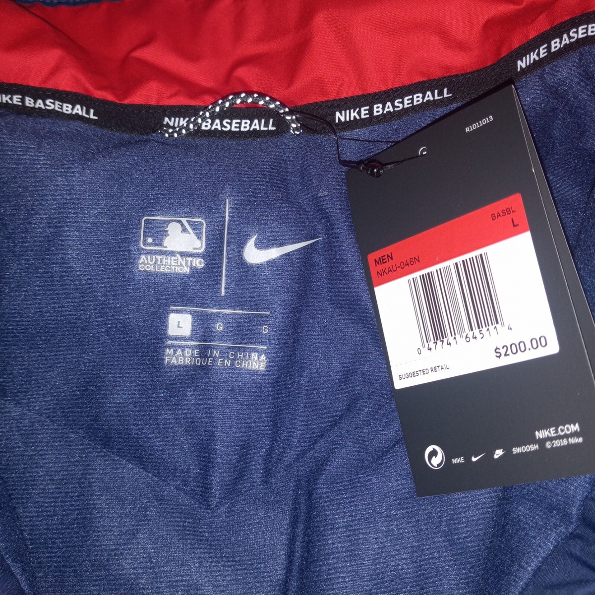 Boston Red Sox Nike Authentic Collection Dugout Full-Zip