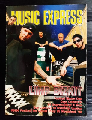 レア Limp biz kit 2000！ 2000 Limp Bizkit The Offspring BON JOVI Green Day BJORK Ozzy