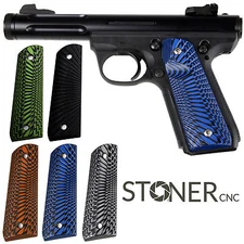 Ruger 22-45 Pistol Gun Grips G10 Starburst Fits 22lr SR22/45 and 22/45 Lite