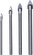 4Pc Tools Ceramic Tile Glass And Mirror Drill Set 3mm 5mm 6mm 8mm bits4Pc Tools