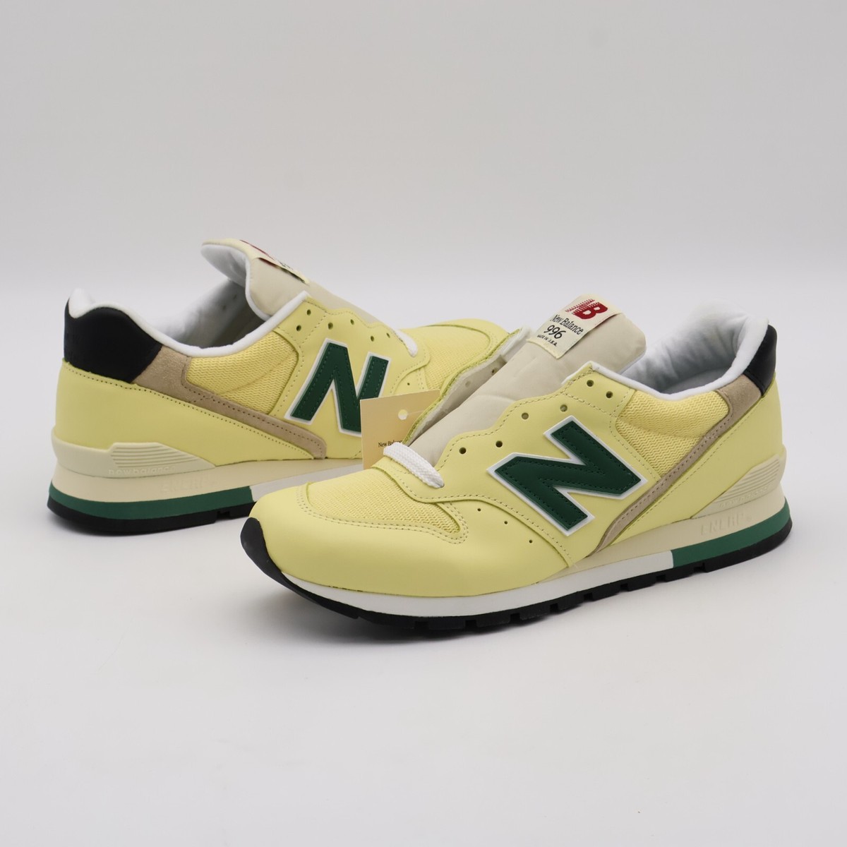 U996TD New Balance 996 Green Yellow Made in USA (Men's) | eBay