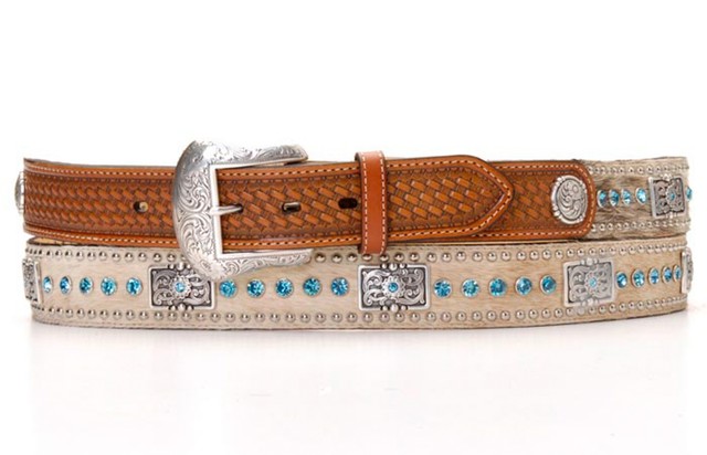 nocona rhinestone belt