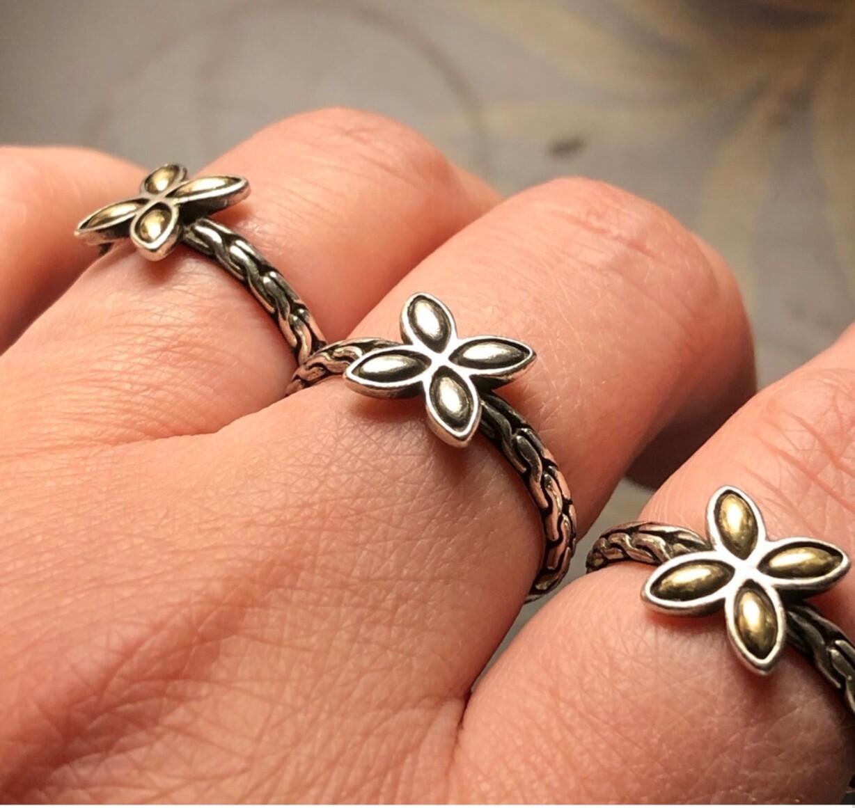 John Hardy stack up rings - image 3